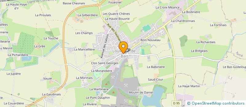 localisation de l'entreprise MADAME BIANCA CIOBANU  LOUVIGNE-DE-BAIS