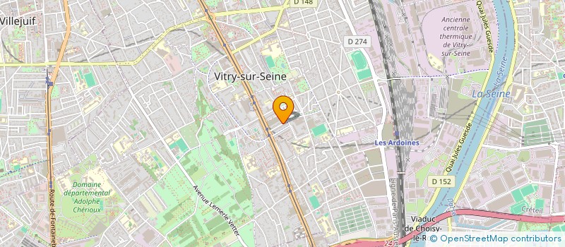 localisation de l'entreprise MADAME BIANCA-ELENA GRIGOROIU  VITRY-SUR-SEINE