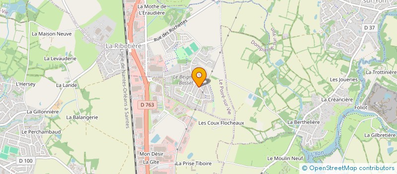 localisation de l'entreprise MADAME BIANCA GERVAISEAU à LE POIRE-SUR-VIE