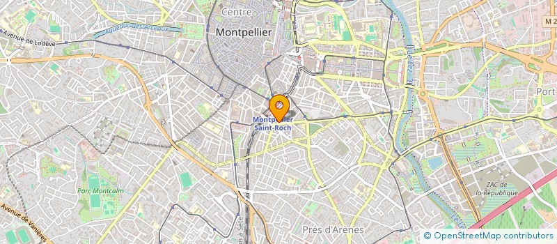 localisation de l'entreprise MADAME BIANCA GIMENEZ à MONTPELLIER