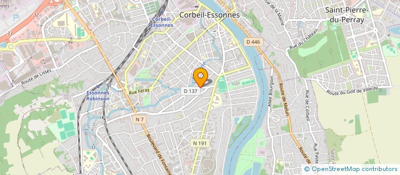 localisation de l'entreprise MADAME BIANCA HARDY à CORBEIL-ESSONNES
