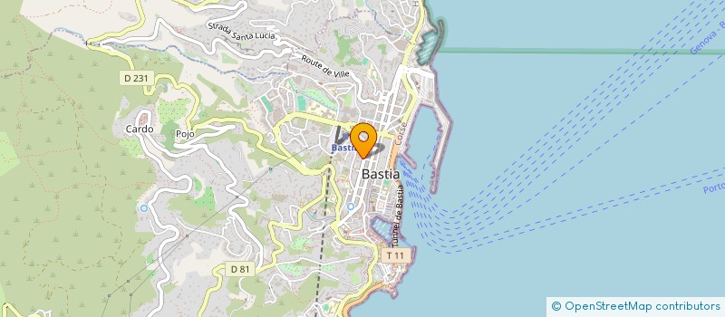 localisation de l'entreprise MADAME BIANCA-LAETITIA TOMASI à BASTIA