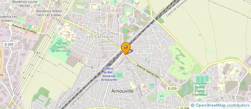 localisation de l'entreprise MADAME BIANCA MANGU à GONESSE