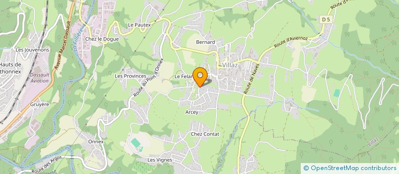 localisation de l'entreprise MADAME BIANCA MARIA MOIOLI  VILLAZ