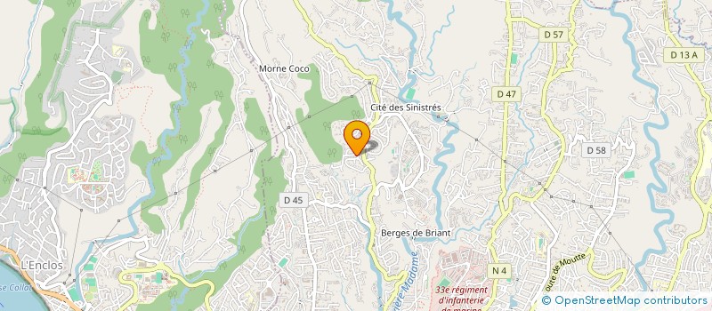 localisation de l'entreprise MADAME BIANCA MARIE GUDUFF  FORT-DE-FRANCE