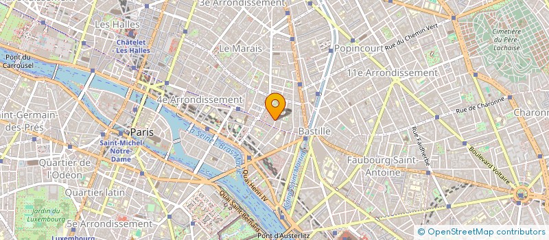 localisation de l'entreprise MADAME BIANCA SECCI  PARIS