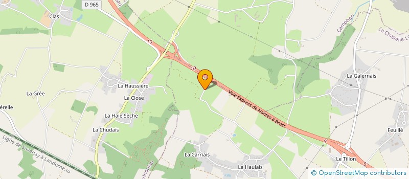 localisation de l'entreprise MADAME BIANCA STIMBACH  LA CHAPELLE-LAUNAY