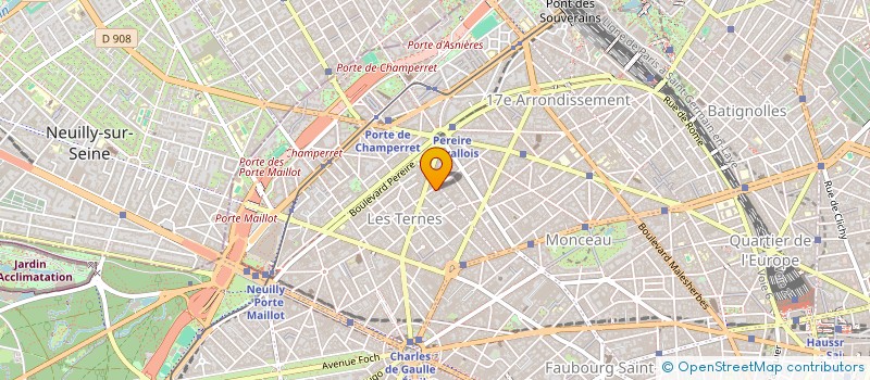 localisation de l'entreprise MADAME BIANCA THOYER-ROZAT  PARIS