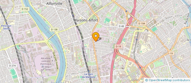 localisation de l'entreprise MADAME BIANCA VON HEIROTH  MAISONS-ALFORT