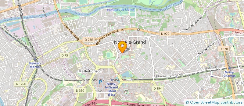 localisation de l'entreprise MADAME BIANCHA CAPO CHICHI à NOISY-LE-GRAND
