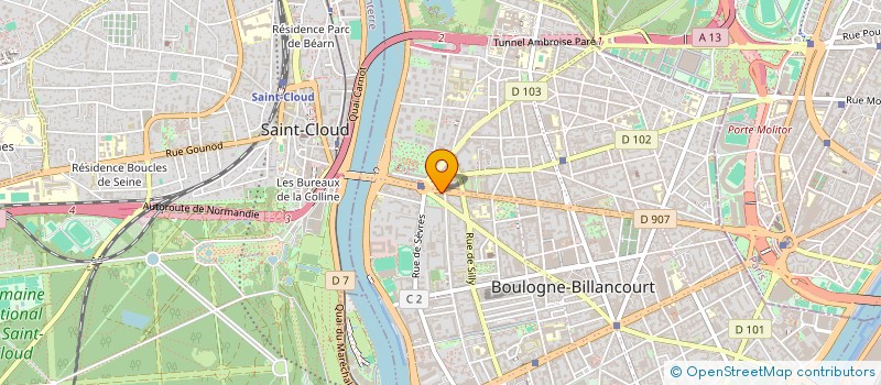 localisation de l'entreprise MADAME BIANKA SMOTCHEVSKA à BOULOGNE-BILLANCOURT
