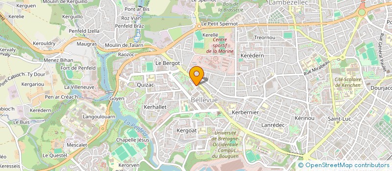 localisation de l'entreprise MADAME BIBATA TRAORE à BREST