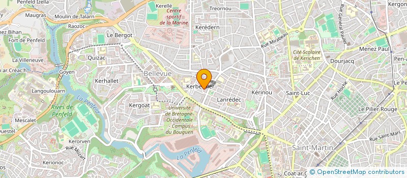 localisation de l'entreprise MADAME BIBI AHMADIA KARZAI à BREST