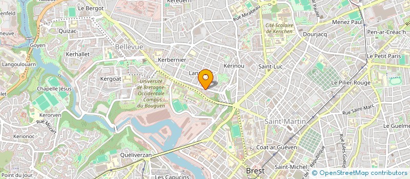 localisation de l'entreprise MADAME BIBI-ANFOITI IBRAHIM à BREST