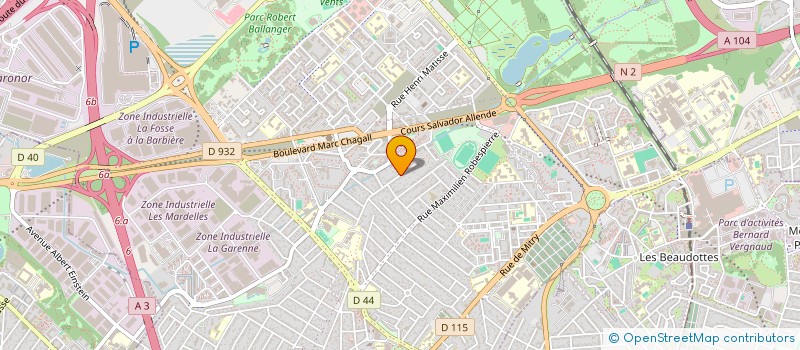 localisation de l'entreprise MADAME BIBI BAMBILA  AULNAY-SOUS-BOIS