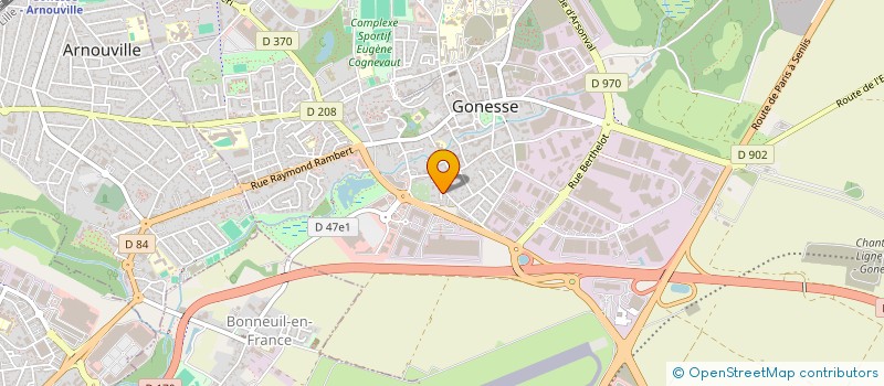 localisation de l'entreprise MADAME BIBI JANE HAIDER à GONESSE