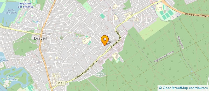 localisation de l'entreprise MADAME BIBI MAHAMED à DRAVEIL