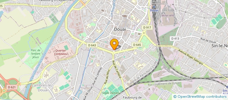 localisation de l'entreprise MADAME BIBI ROHOMAN  DOUAI