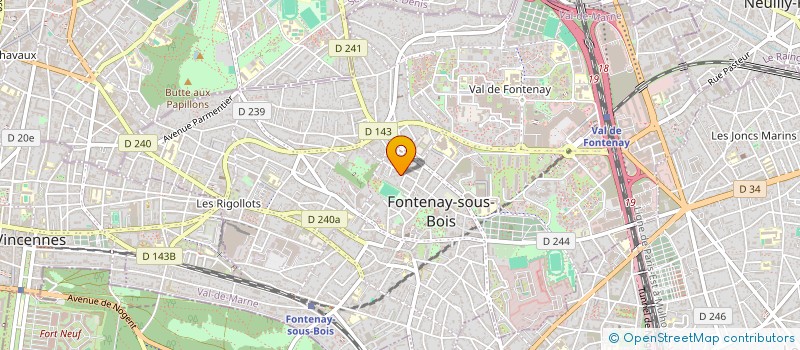 localisation de l'entreprise MADAME BIBI SOUMARE à FONTENAY-SOUS-BOIS