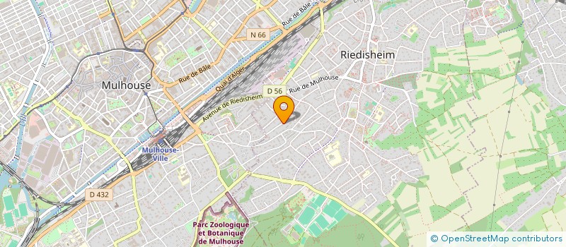 localisation de l'entreprise MADAME BIBIANA GUIZA CAICED  RIEDISHEIM