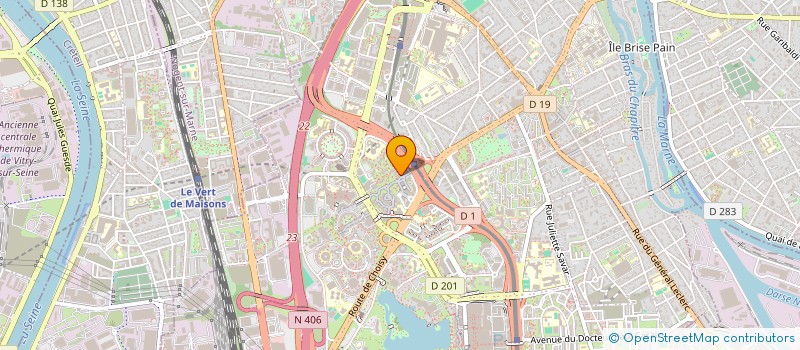 localisation de l'entreprise MADAME BIBIANE N'KOUNKOU  CRETEIL