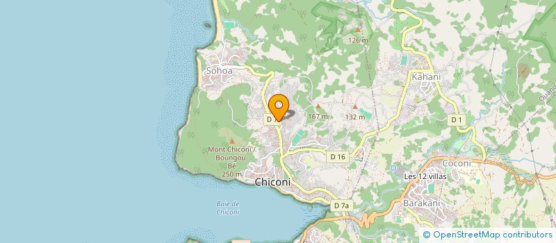 localisation de l'entreprise MADAME BIBIECHA MATTOIR à CHICONI