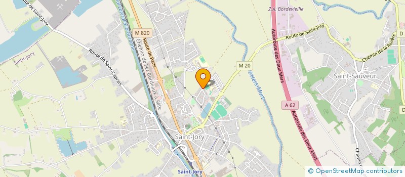 localisation de l'entreprise MADAME BICHAREL ALEXIANE  SAINT-JORY