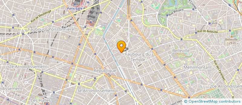 localisation de l'entreprise MADAME BICHAT  PARIS