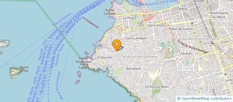 localisation de l'entreprise MADAME BIECHA MADI à MARSEILLE