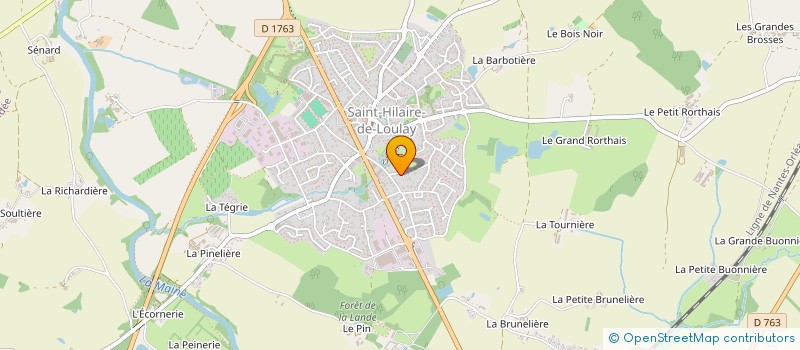 localisation de l'entreprise MADAME BIENVENUE MOUGOLA à MONTAIGU-VENDEE