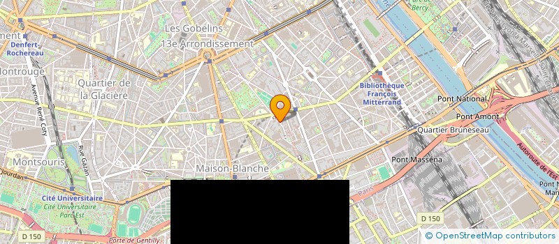 localisation de l'entreprise MADAME BIGAIL DA SILVA  PARIS