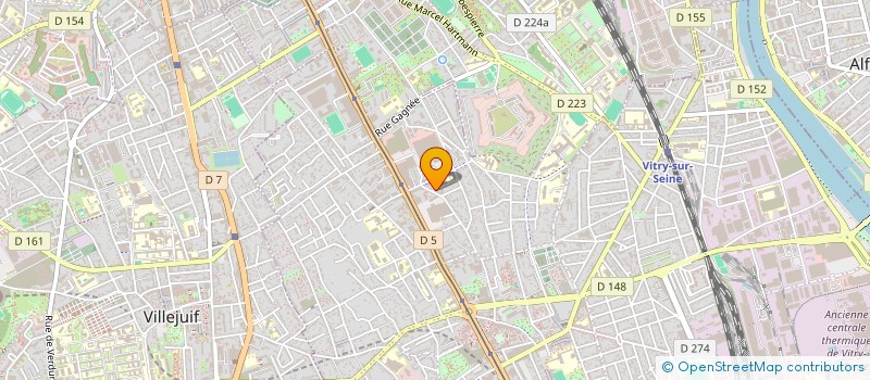 localisation de l'entreprise MADAME BIHUI ZHOU à VITRY-SUR-SEINE