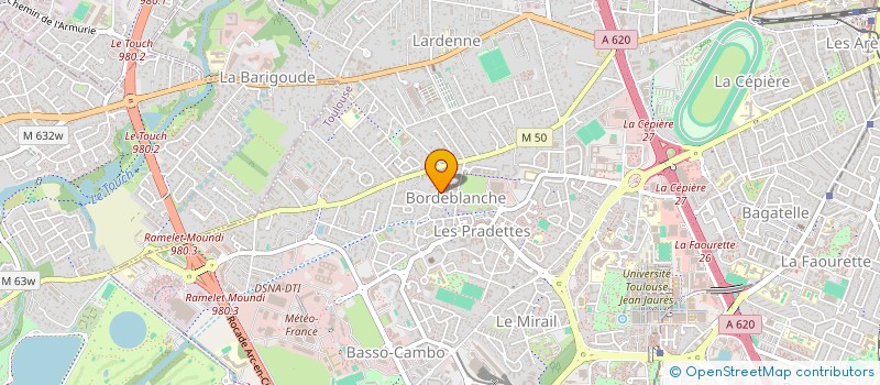 localisation de l'entreprise MADAME BIJOU GUILENE TOMA à TOULOUSE