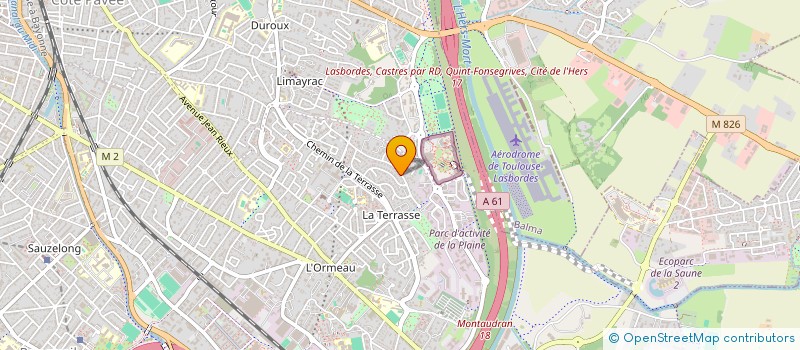 localisation de l'entreprise MADAME BILAL GAUPS à TOULOUSE