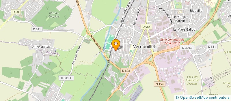 localisation de l'entreprise MADAME BILGE KAPLAN à VERNOUILLET