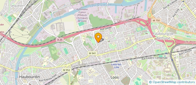 localisation de l'entreprise MADAME BILINDA KEMOUCHE  LOOS