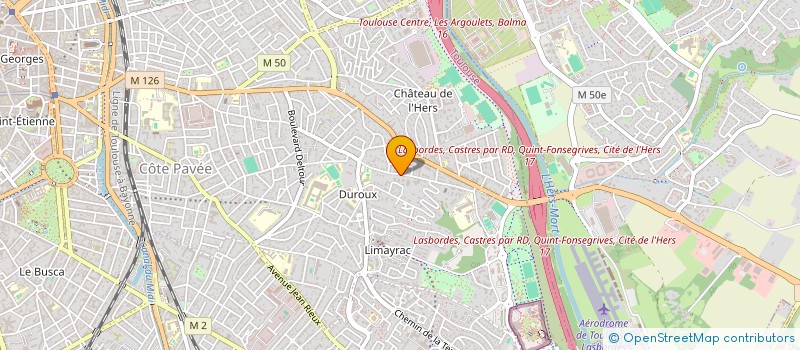 localisation de l'entreprise MADAME BILITIS FARRENY à TOULOUSE