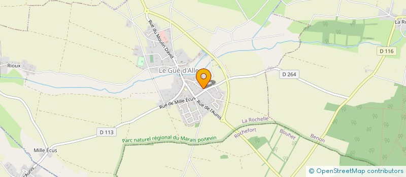 localisation de l'entreprise MADAME BILITYS SALAMANCA  LE GUE-D'ALLERE