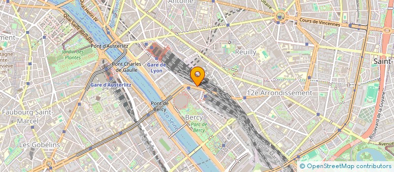 localisation de l'entreprise MADAME BILJANA NEDELJKOVIC  PARIS 12