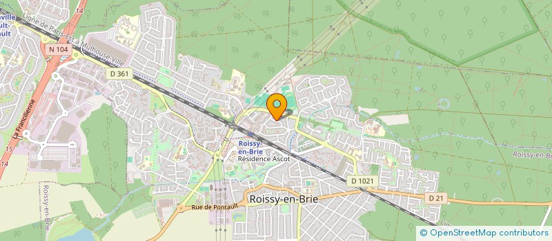 localisation de l'entreprise MADAME BILKIS PATAN  ROISSY-EN-BRIE