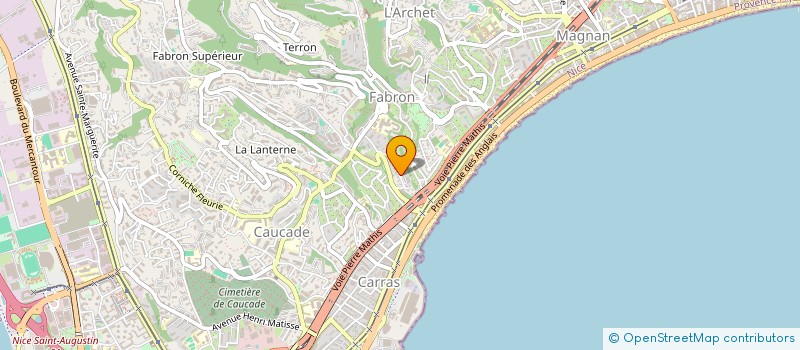 localisation de l'entreprise MADAME BILKIST BHURTUN à NICE