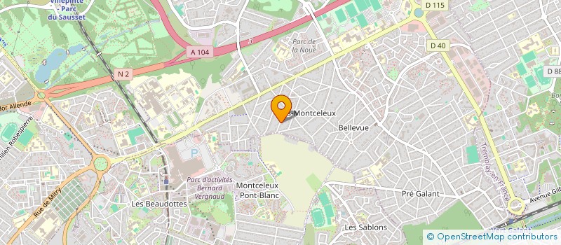 localisation de l'entreprise MADAME BILLAL DZIRI à VILLEPINTE