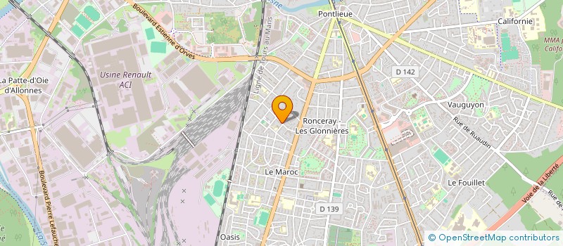 localisation de l'entreprise MADAME BILLEL TOUNSI  LE MANS