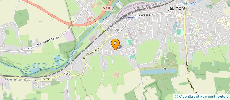 localisation de l'entreprise MADAME BILLIE KUMOLKA  MARPENT