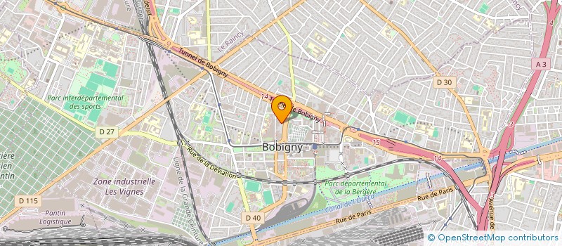 localisation de l'entreprise MADAME BILONDA KAMBA à BOBIGNY