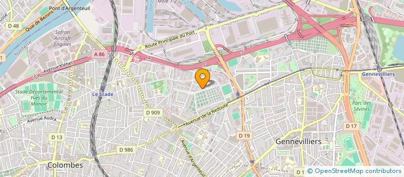 localisation de l'entreprise MADAME BILONDA KANGOMBA à ASNIERES-SUR-SEINE