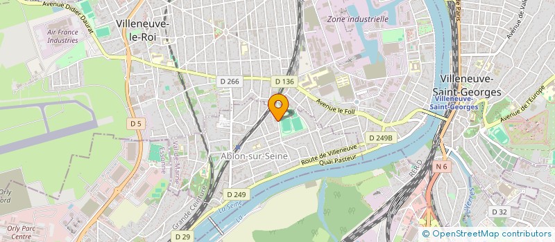 localisation de l'entreprise MADAME BINAZIR AYAR à ABLON-SUR-SEINE