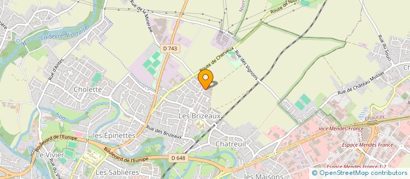 localisation de l'entreprise MADAME BINETA DIAGNE à NIORT
