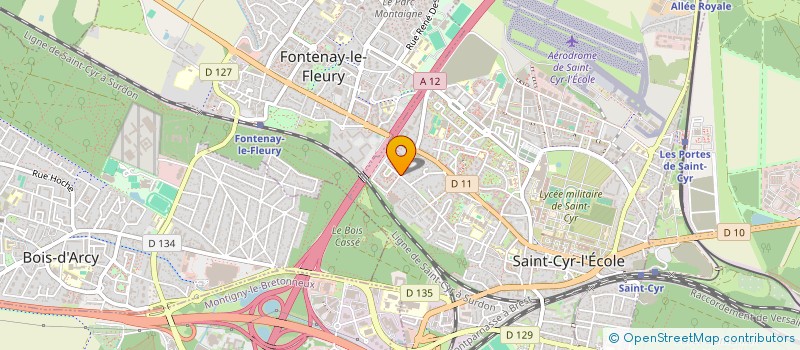 localisation de l'entreprise MADAME BINTA CONTE  SAINT-CYR-L'ECOLE