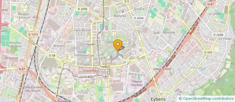 localisation de l'entreprise MADAME BINTA DIALLO à GRENOBLE